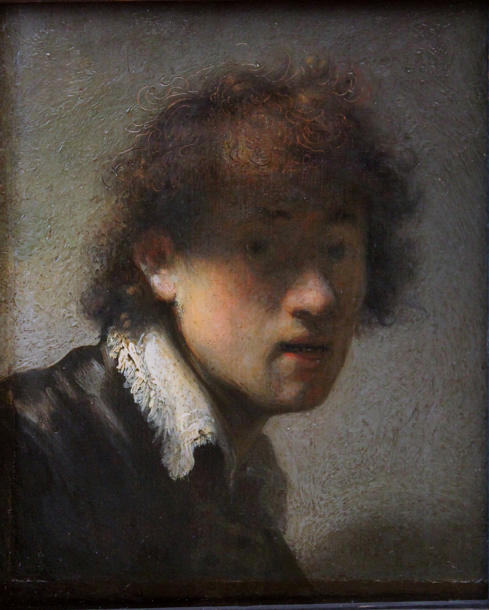  伦勃朗·梵·莱茵 Rembrandt van Rijn——  自画像5